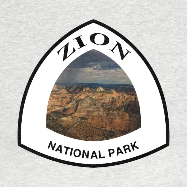 Zion National Park shield by nylebuss